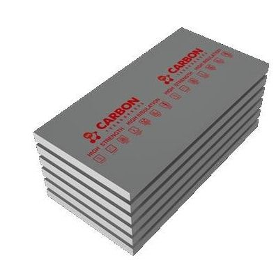 Экструдированный пенополистирол CARBON ЭКО 1200х600х20 мм