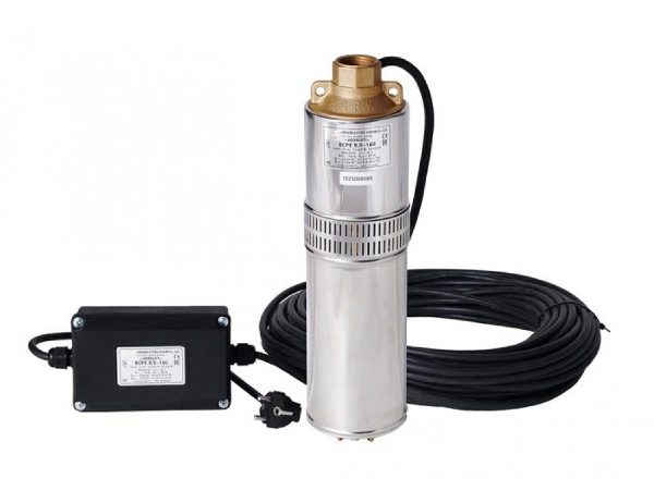 Бытовой насос Водолей БЦПЭУ 0,5-25 У 1,8-3,6 куб.м, 96 мм