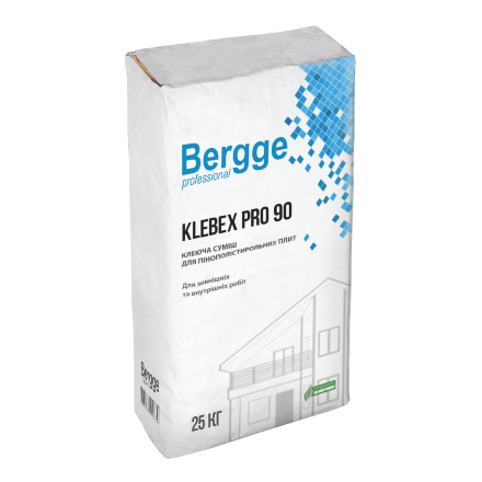 Bergge Klebex PRO 90 Клей для утеплителя 25кг