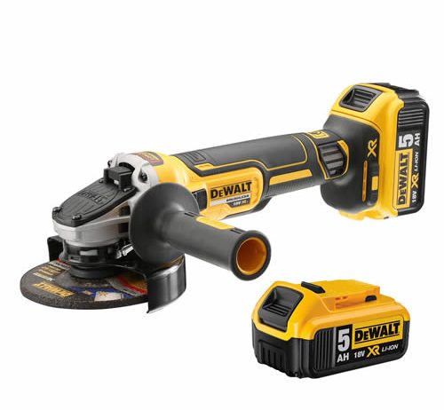 Угловая шлифмашина (болгарка) DeWalt DCG405P2