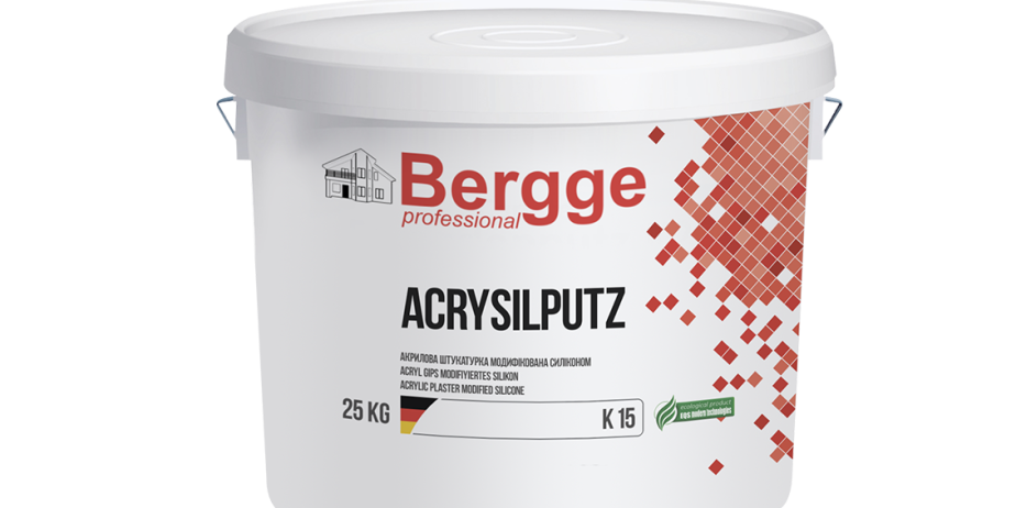 Bergge Acrysilputz акриловая штукатурка 25кг