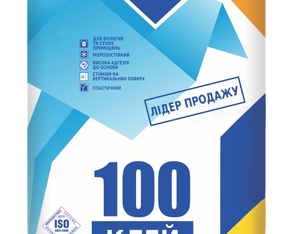 Клей для плитки и натурального камня ФЕРОЗИТ 100 25 кг