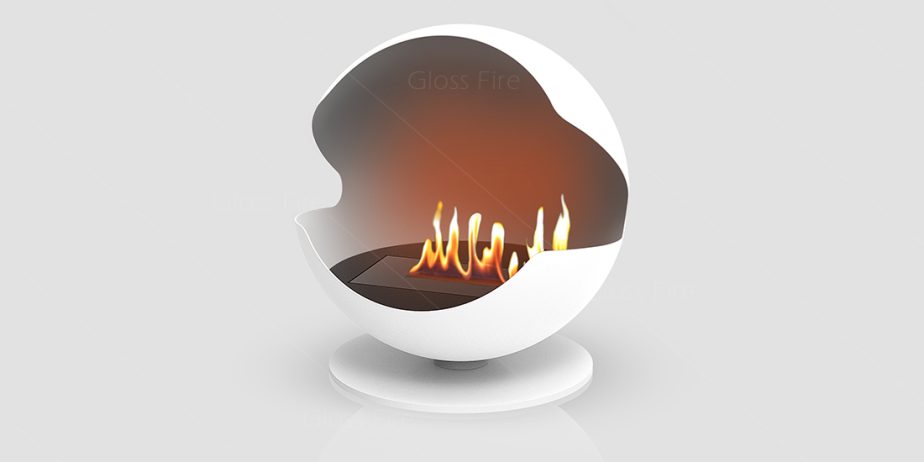 Підлоговий біокамін Sfera-m2 Gloss Fire