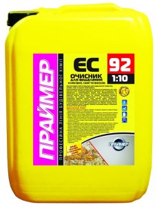 Концентрований очисник для видалення плям іржі та солей ЕС-92 10 л