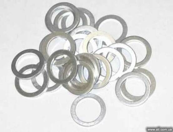 Шайбы плоские уплотнительные (кольца) алюминиевые, DIN 7603