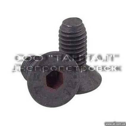 Винты с потайной головкой под шестигранник DIN 7991