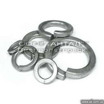 Шайбы пружинные (гровер) ГОСТ 6402-70, DIN127, DIN 7980