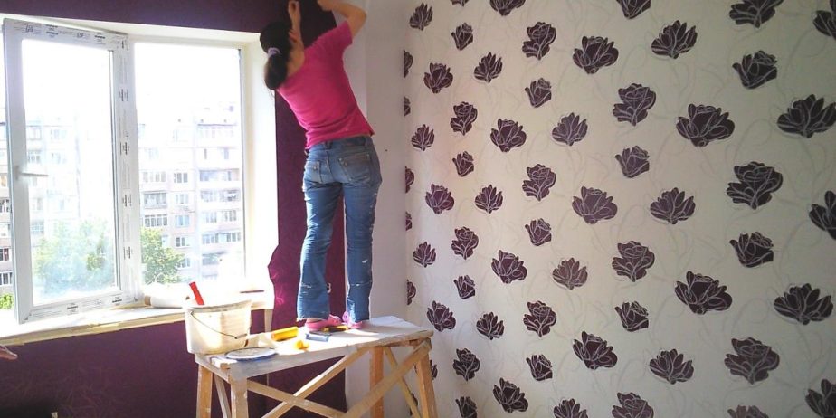 Поклейка обоев + Плиточник Киев