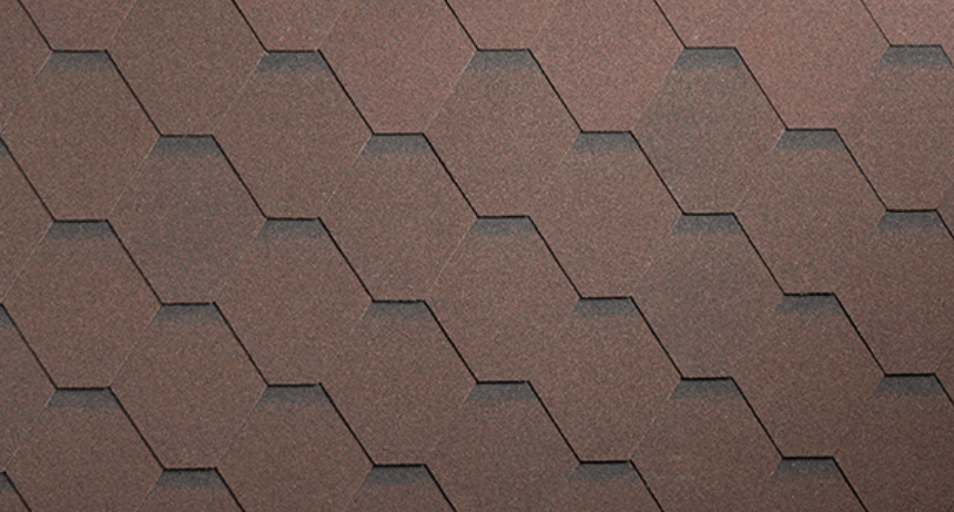 Гибкая черепица SHINGLAS, Самба
