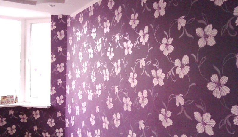 Поклейка обоев мастер Киев