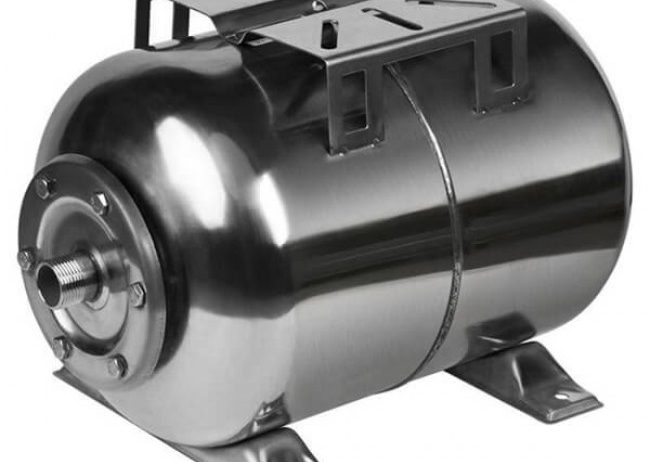 Гидроаккумулятор горизонтальный Kenle HO100 л SS