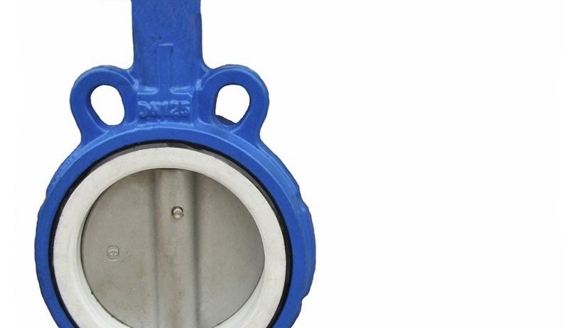 Затвор Баттерфляй PTFE с н/ж диском