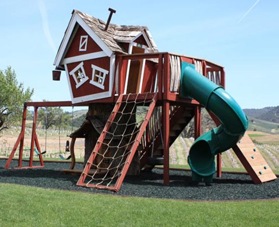 Качели и горки для детей