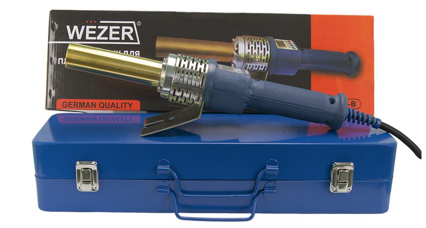 Паяльник круглый для труб Wezer CF40-B