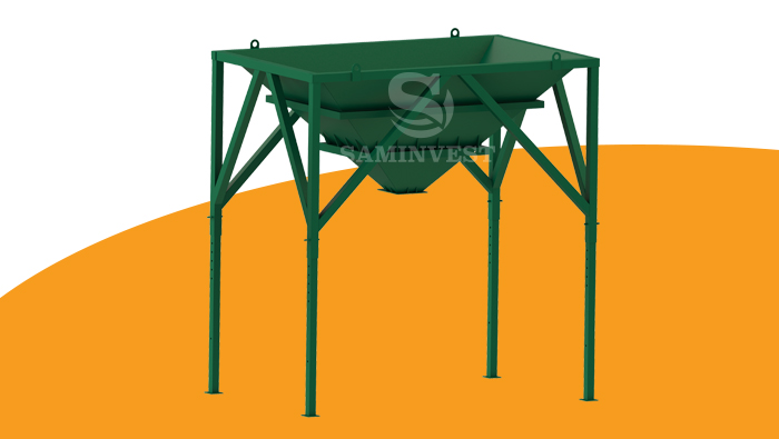 Бункер накопительный 5,5 м3