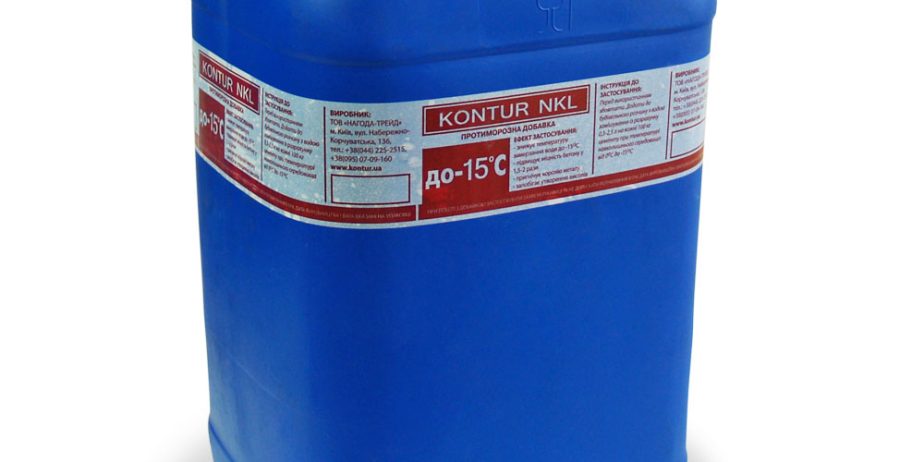 Противоморозная добавка KONTUR NKL 25 л