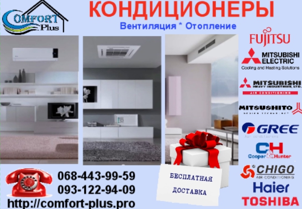 Продажа промышленных кондиционеров