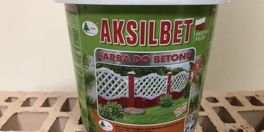 Краска для бетона AKSILBET