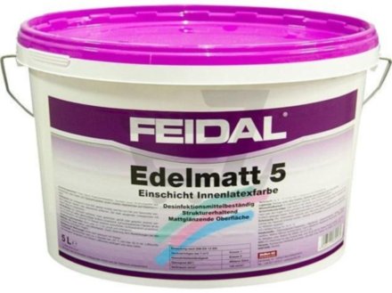 Feidal Edelmatt 5 латексная краска для минеральных поверхностей 10л