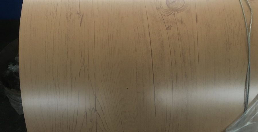 Гладкий лист под дерево сосна 0,45мм, натуральное дерево