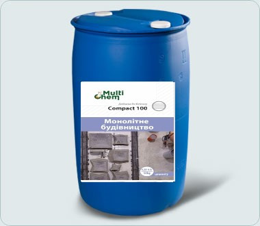 Пластификатор бетона Compact100, плитки