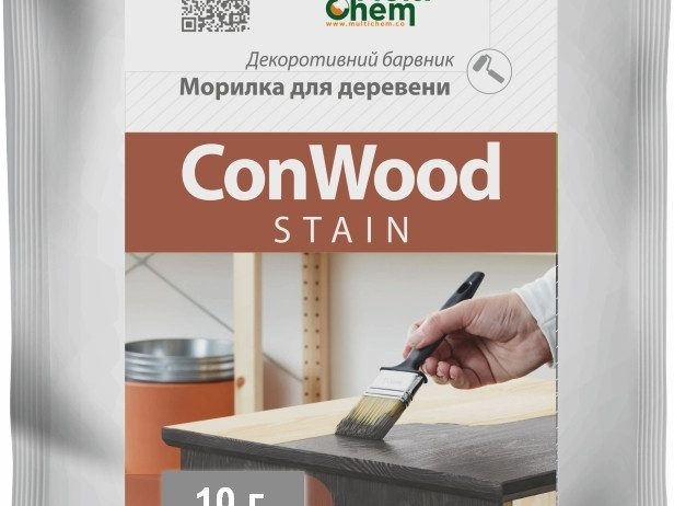 Морилка ConWood Stain протрава краситель для древесины (все цвета) сухая