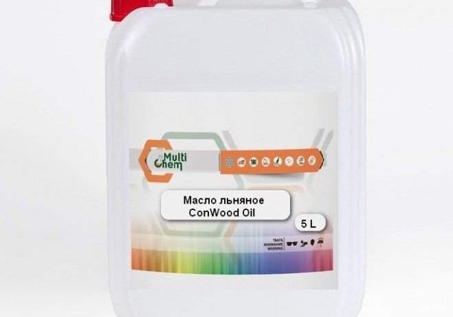 Масло льняное для древесины ConWood Oil