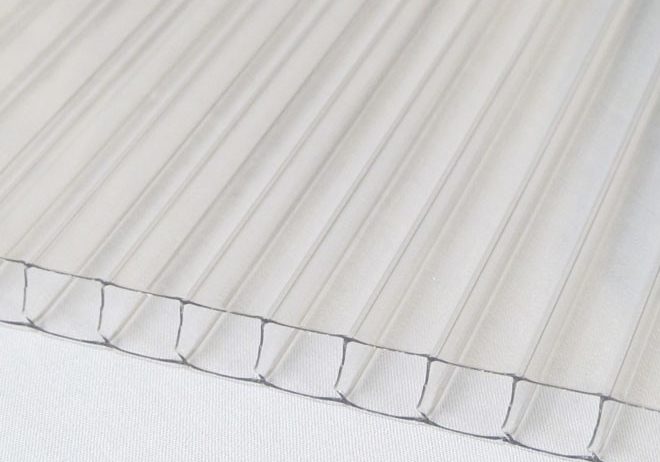 Поликарбонат сотовый бесцветный Soton eco 6 мм. Ячеистый поликарбонат прозрачный сотон эко