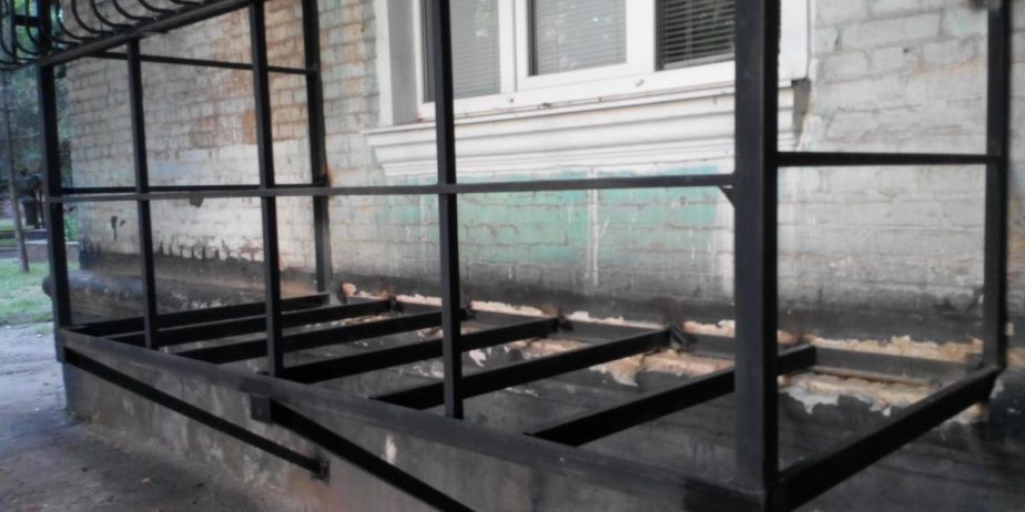 Пристройка балкона / Строительство балкона
