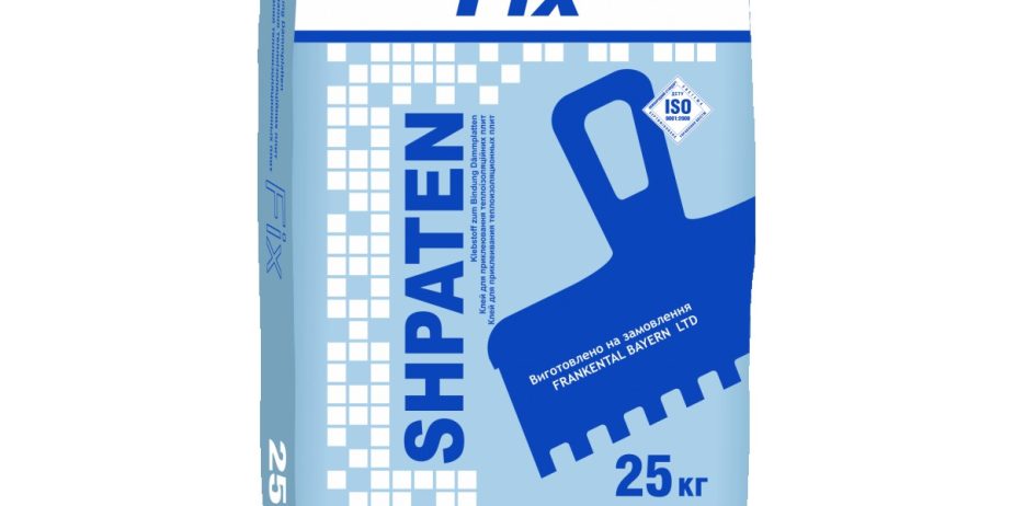 Клей для пенопласта и минеральной ваты Shpaten FIХ 25 кг