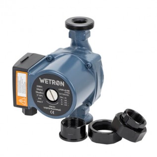Циркуляционный насос Wetron (Aquatica) 774532, 100 Вт, 6 м, Qmax 75 л/мин, 180 мм, гайки