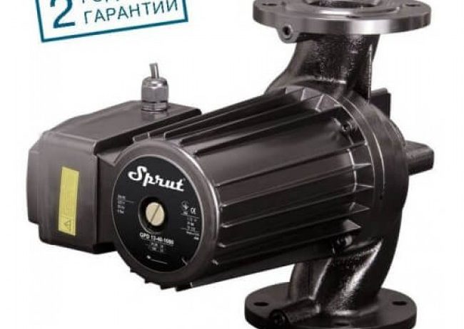 Циркуляционный насос Sprut GPD 13-14-550 DN50 с ответными фланцами