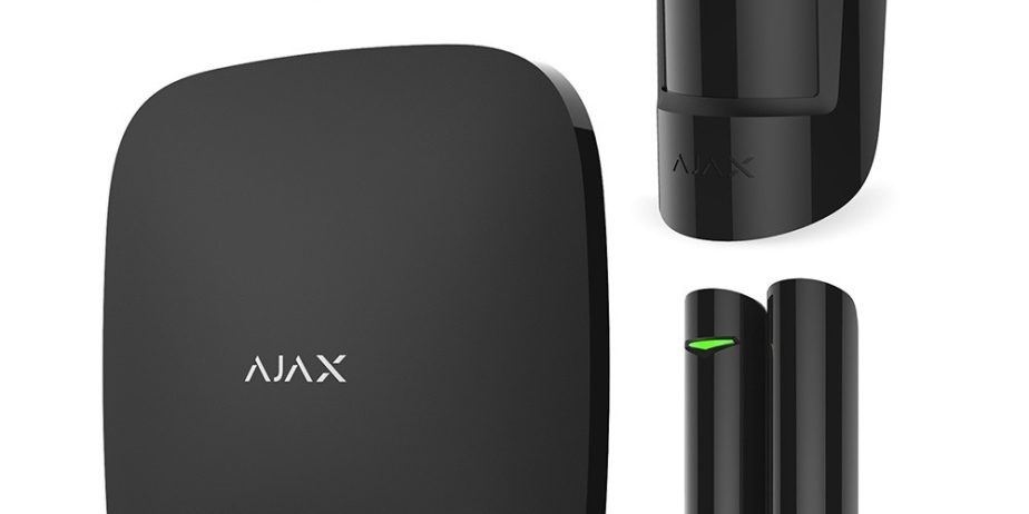 Комплект GSM сигналізації Ajax StarterKit (чорний, білий)
