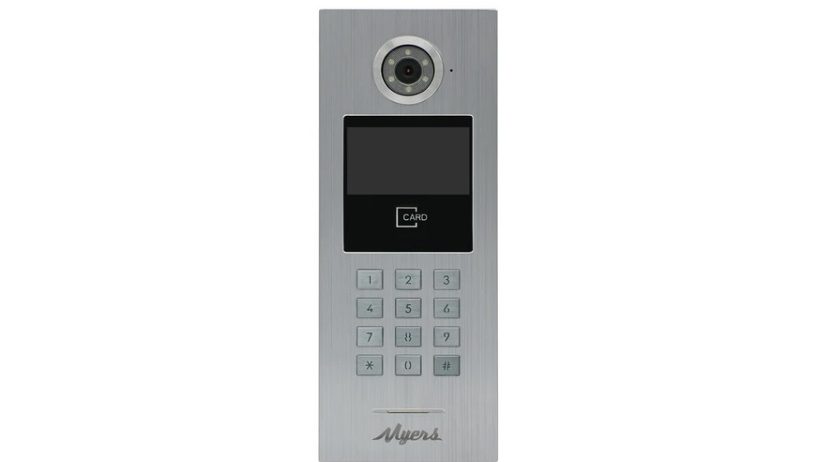 Многоабонентская вызывная панель mip-100mu Silver 1000+ абонентов