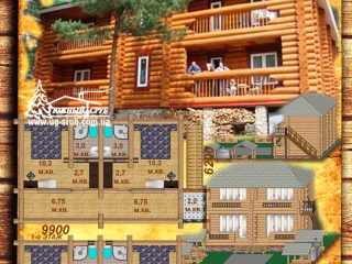 Проекты Коттеджей и Гостиниц из Ср
