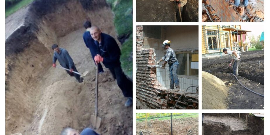 Демонтаж дома в Киеве