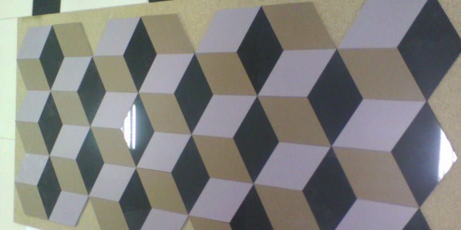 Резка керамогранита. 3D порезка «Куб»