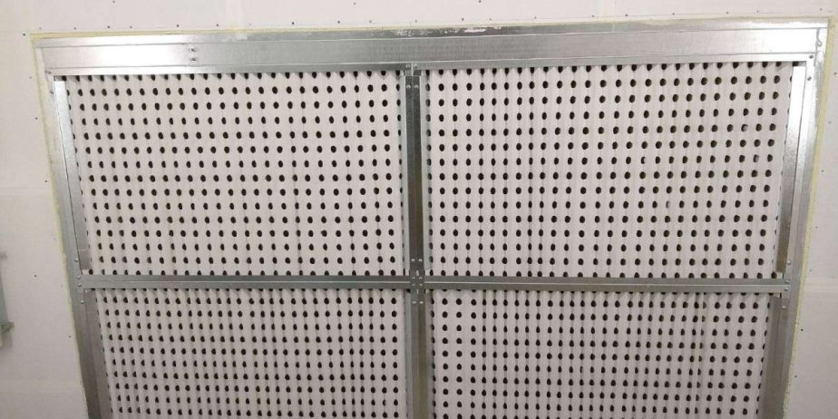 Покрасочная малярная камера сухой фильтрации с вытяжной вентиляцией