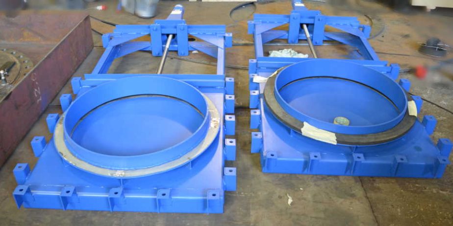 Затвор щитовой