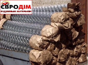 Сетка рабица оцинкованная 50*50 1,5мм 1,5м