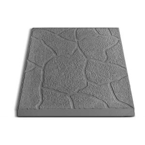 Плитка тротуарная Песчаник/Тучка 30х30х3 см, серая