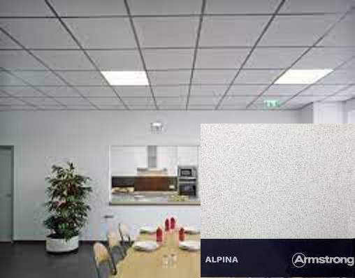 Armstrong Alpina Board 1200x600x13мм Медицинская потолочная плита