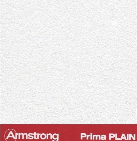 Плита потолочная Armstrong Plain Prima Board 600x600x15 мм