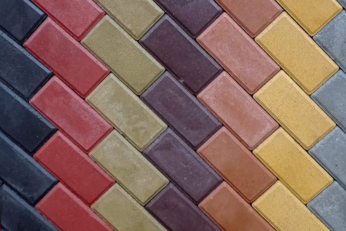 Тротуарная плитка «Кирпичик» 40 мм и 60 мм