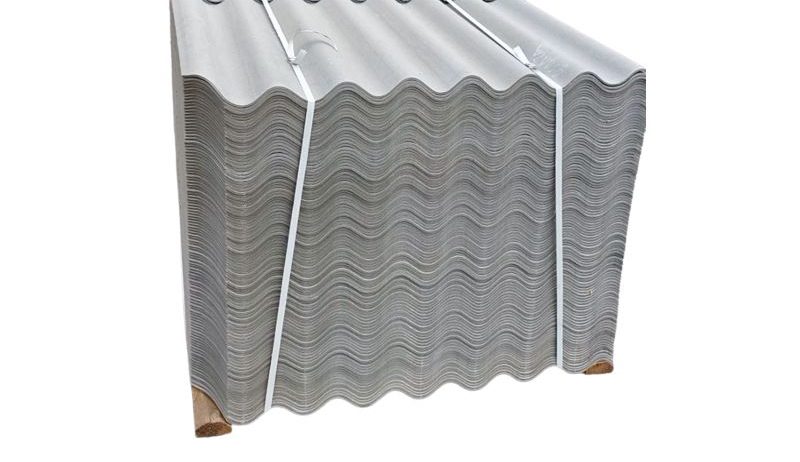 Шифер безазбестовий половинка 875х1130х5,8мм нефарбований (Івано-Франківськ) 