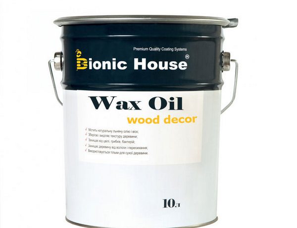 Oil Wax олія з натуральним воском для дерева 1 л безкольорова