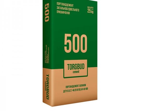 Цемент ТоргБуд М-500 ПЦ II А Ш