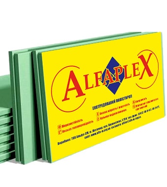 Пінополістирол Alfaplex 1200x550x20 мм (20) (0,0132м3)
