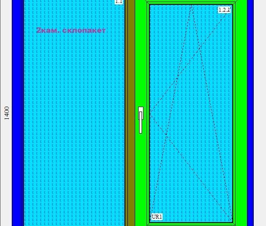 Вікно металопластикове