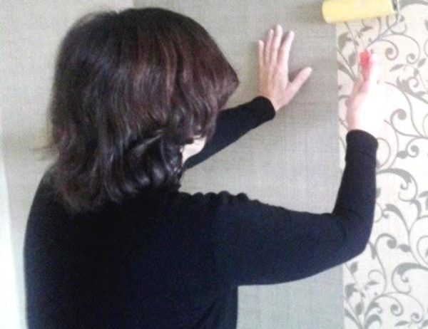 Поклейка обоев качественно